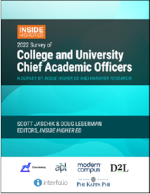 2022 Survey of College and University Chief Academic Officers cover