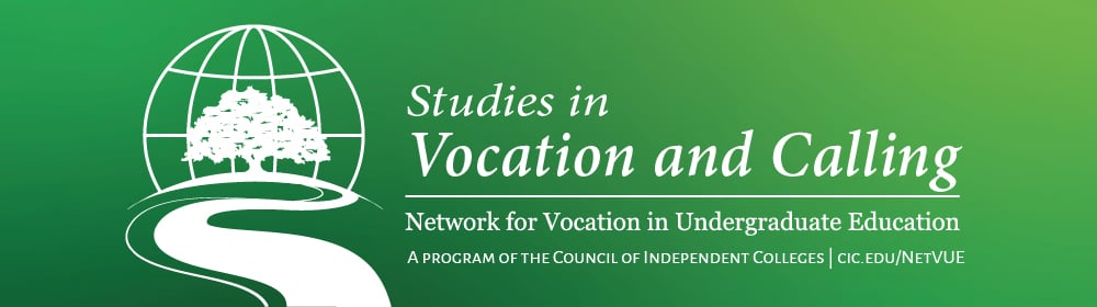 The logo of the NetVUE Journal, Studies in Vocation and Calling